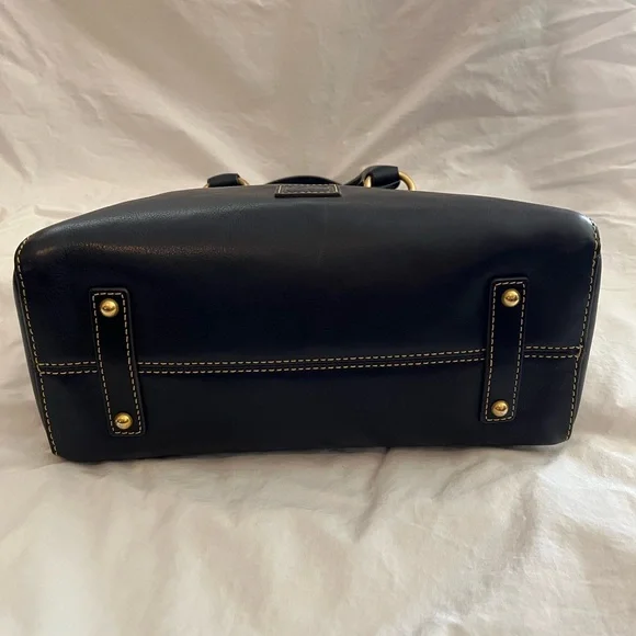 Dooney and Bourke Florentine Cameron satchel - Navy - Picture 6 of 11